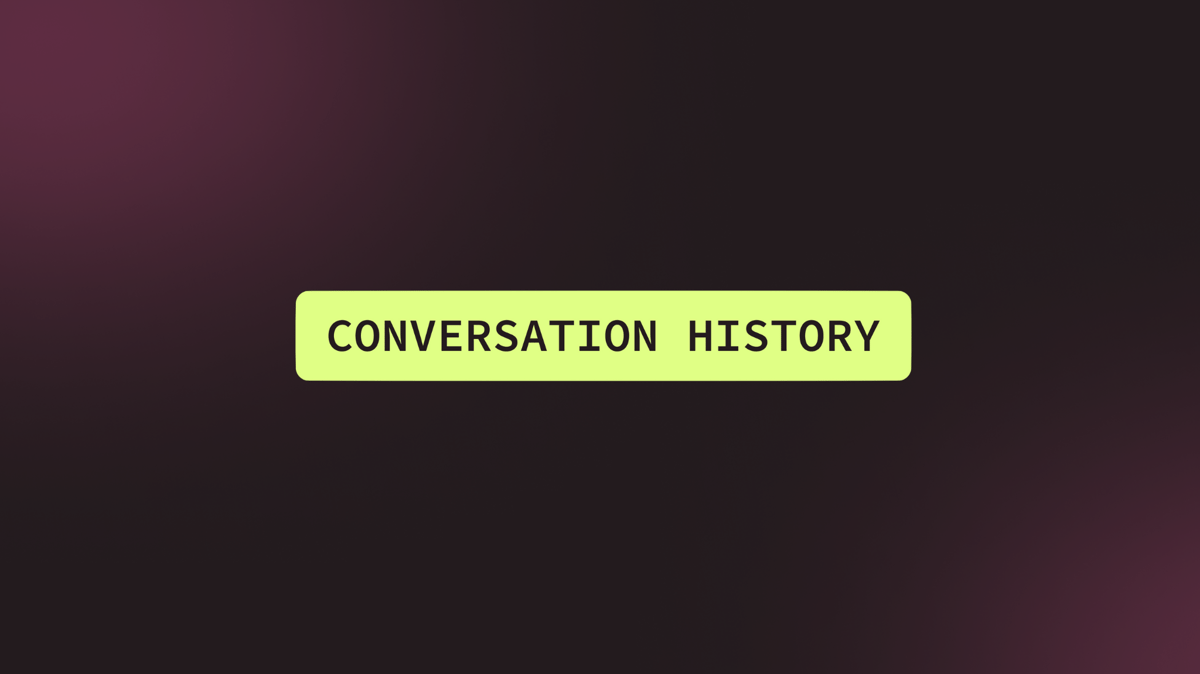 Conversation History and Analytics Now Live!